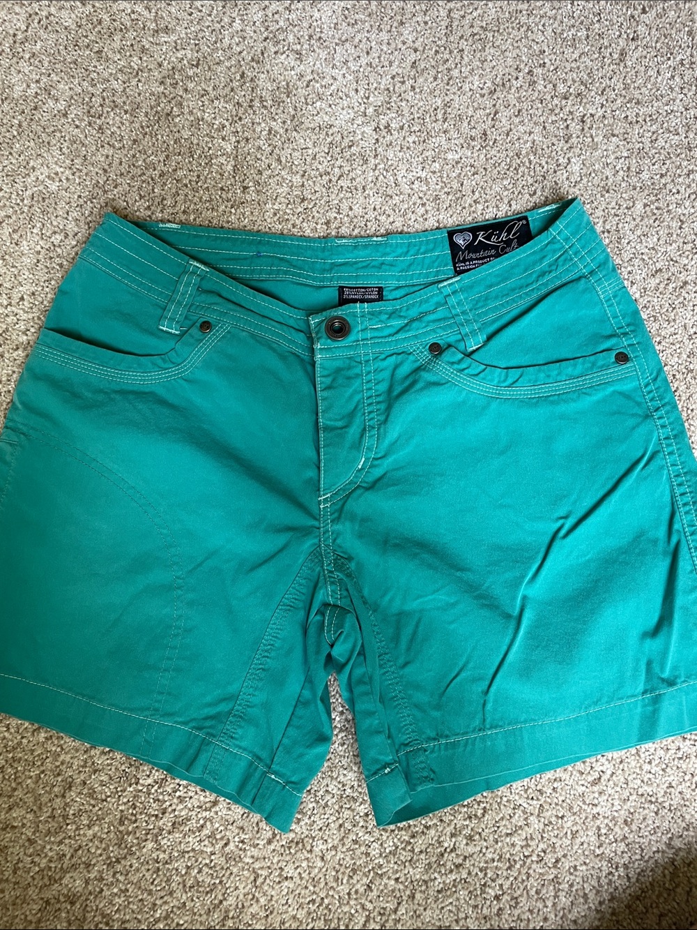 Kuhl Women's Teal Outdoor Shorts